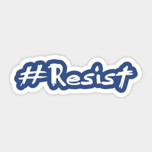 #Resist Sticker